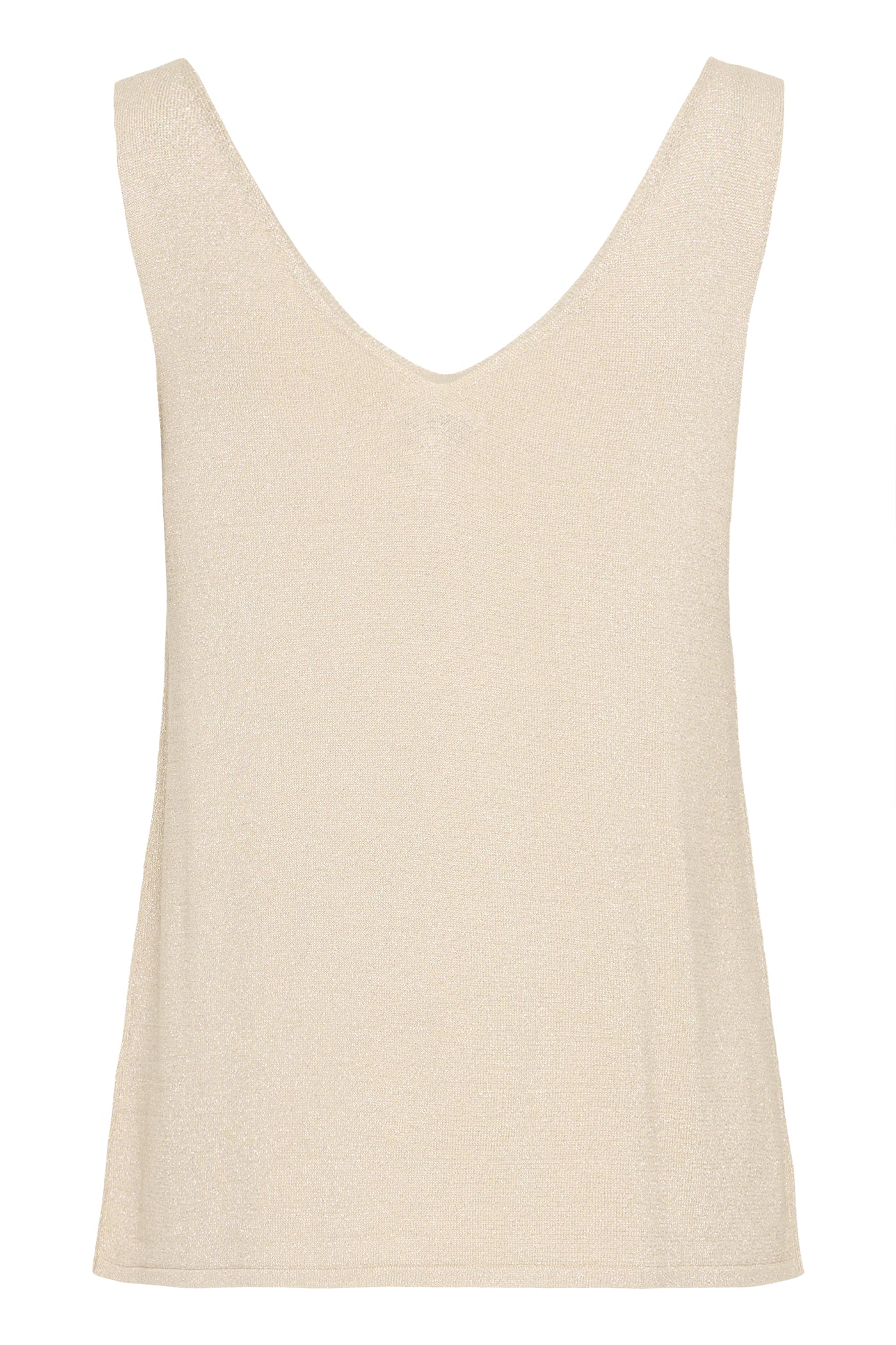 Byoung Gold Lurex Vest Top