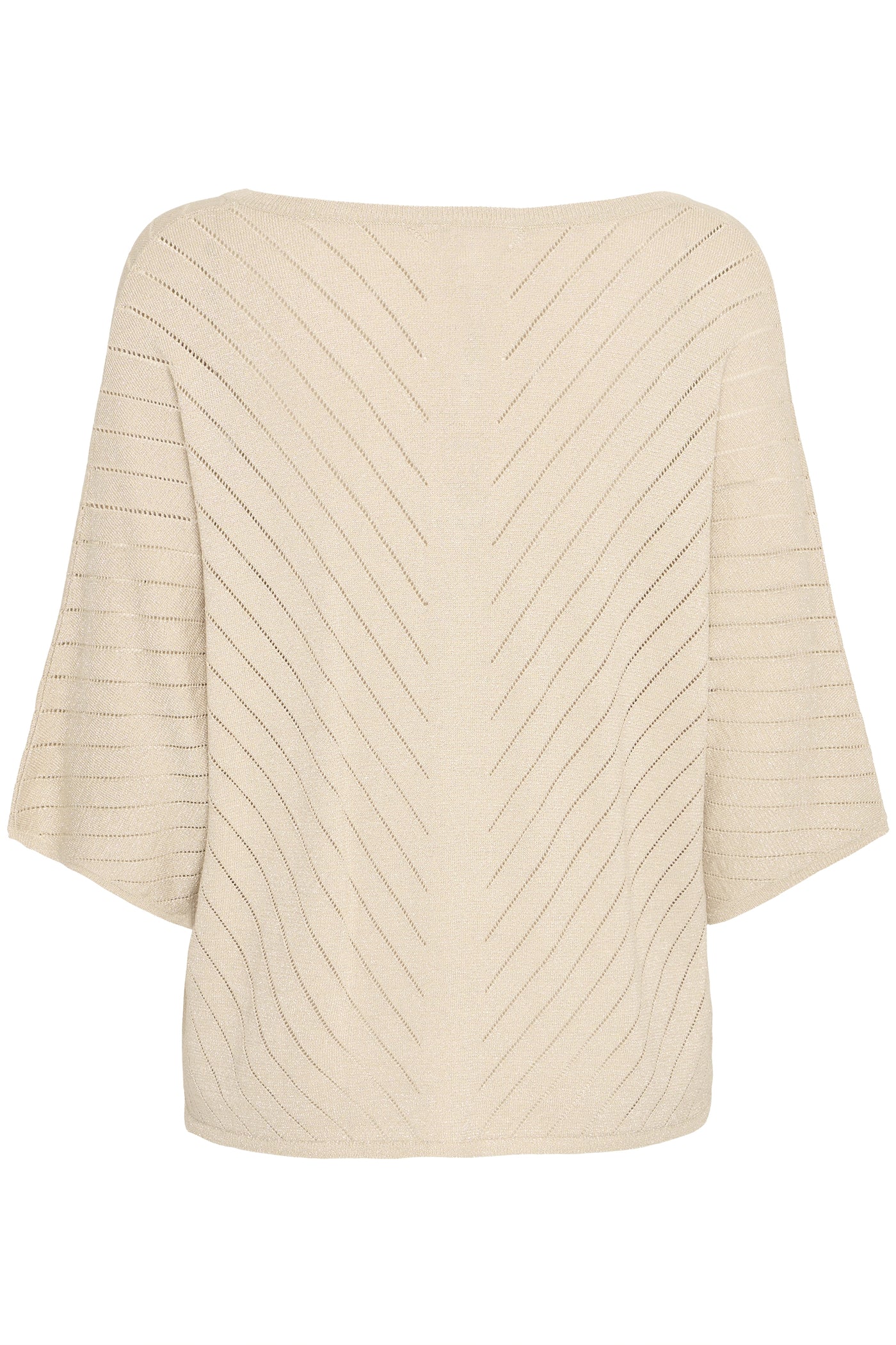 Byoung Gold Lurex Chevron Top