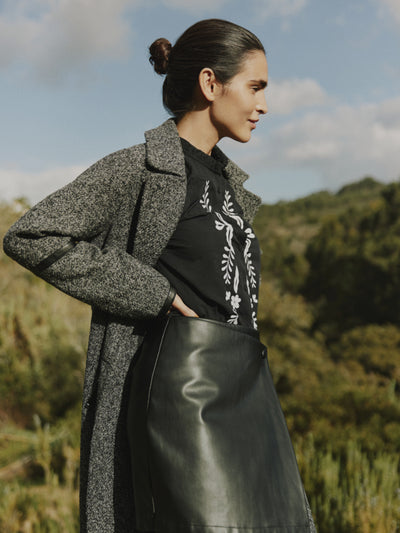 Byoung Grey Astrio Coat