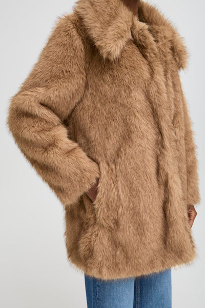 Byoung Akaja Faux Fur Coat