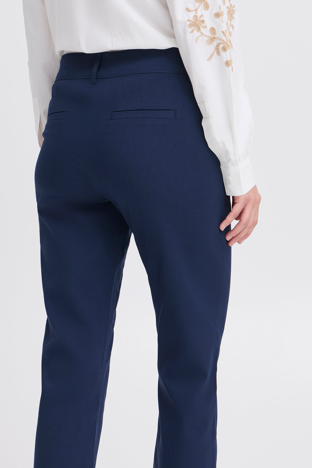 Byoung Navy Dixi Straight Pants