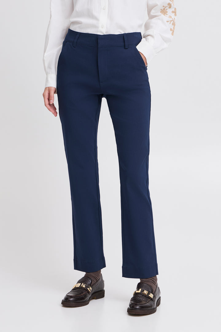 Byoung Navy Dixi Straight Pants
