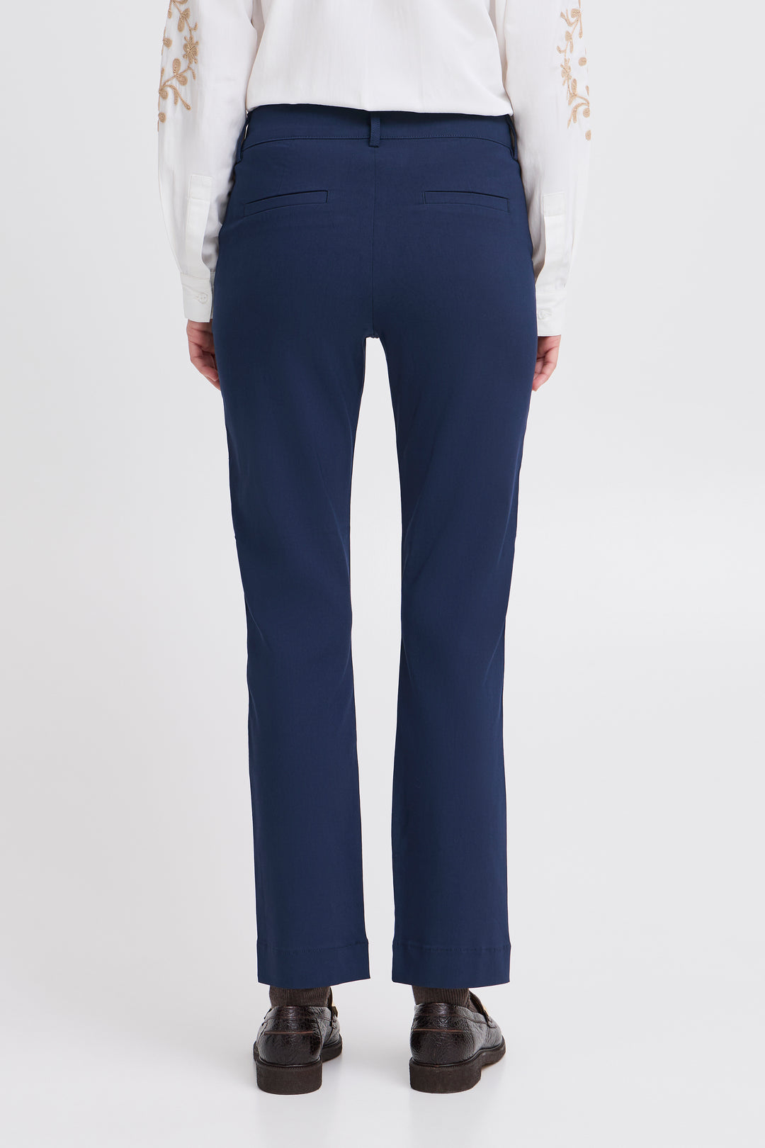 Byoung Navy Dixi Straight Pants
