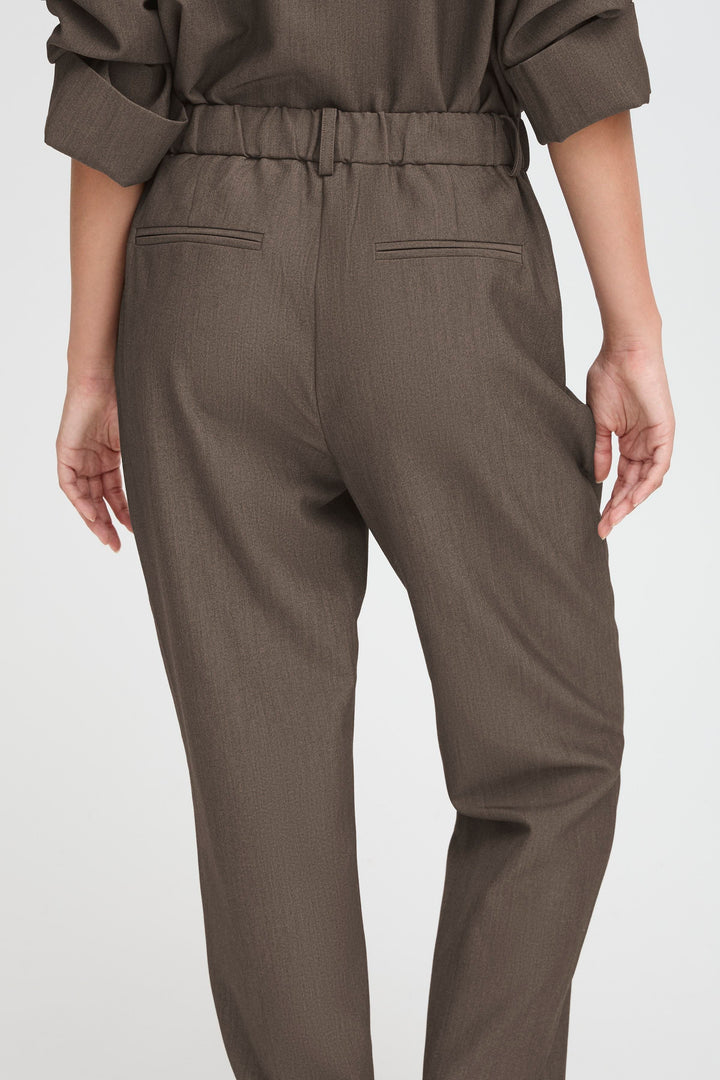 Byoung Walnut Danta Straight Pants