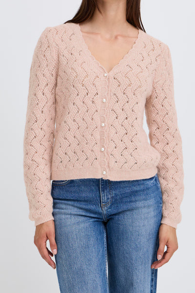 Byoung Pink Nadika Cardigan