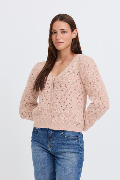 Byoung Pink Nadika Cardigan