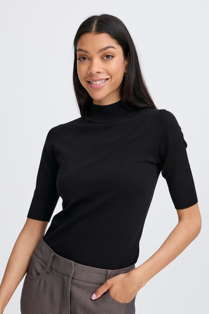 Byoung Black Morla Turtleneck