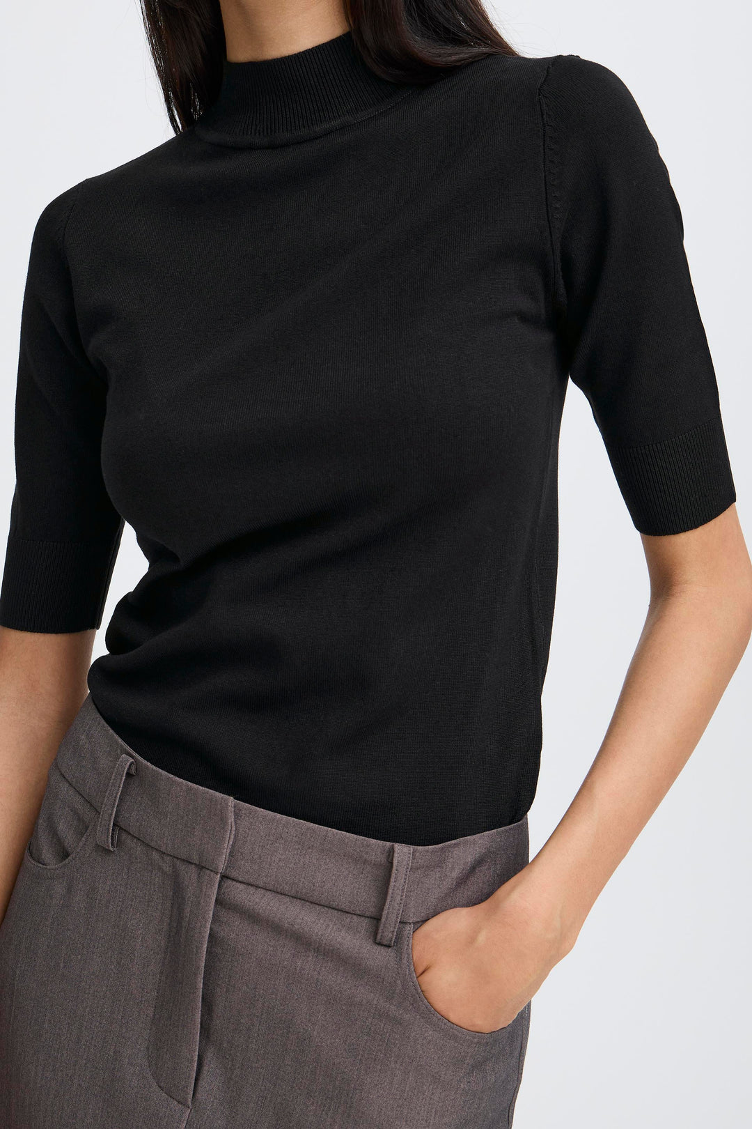 Byoung Black Morla Turtleneck