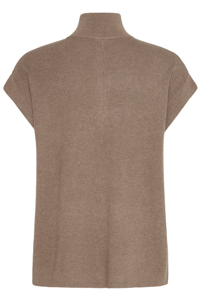 Byoung Walnut Morla Zip Vest