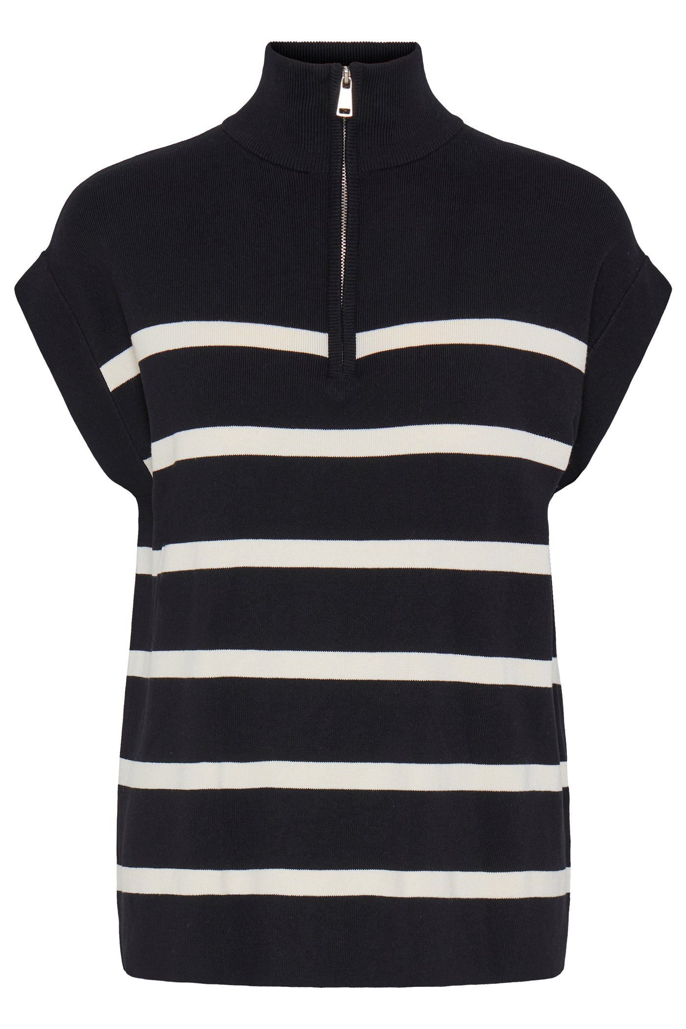 Byoung Stripe Morla Zip Vest