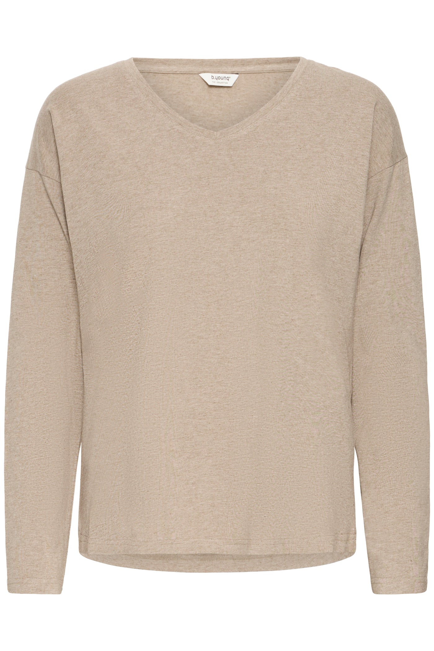 Byoung String Melange V Neck Pamila Top