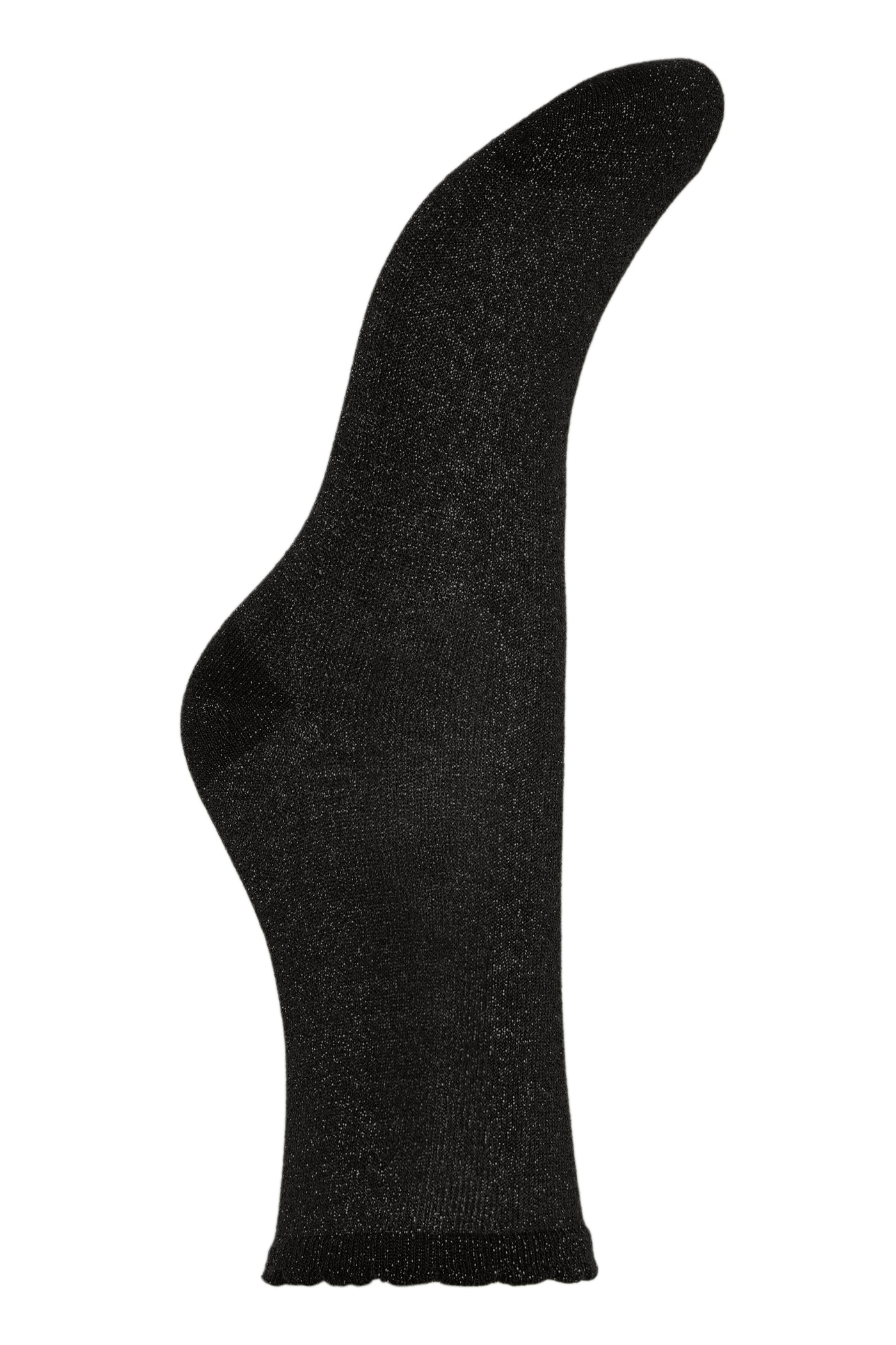 Byoung Black Lurex Socks