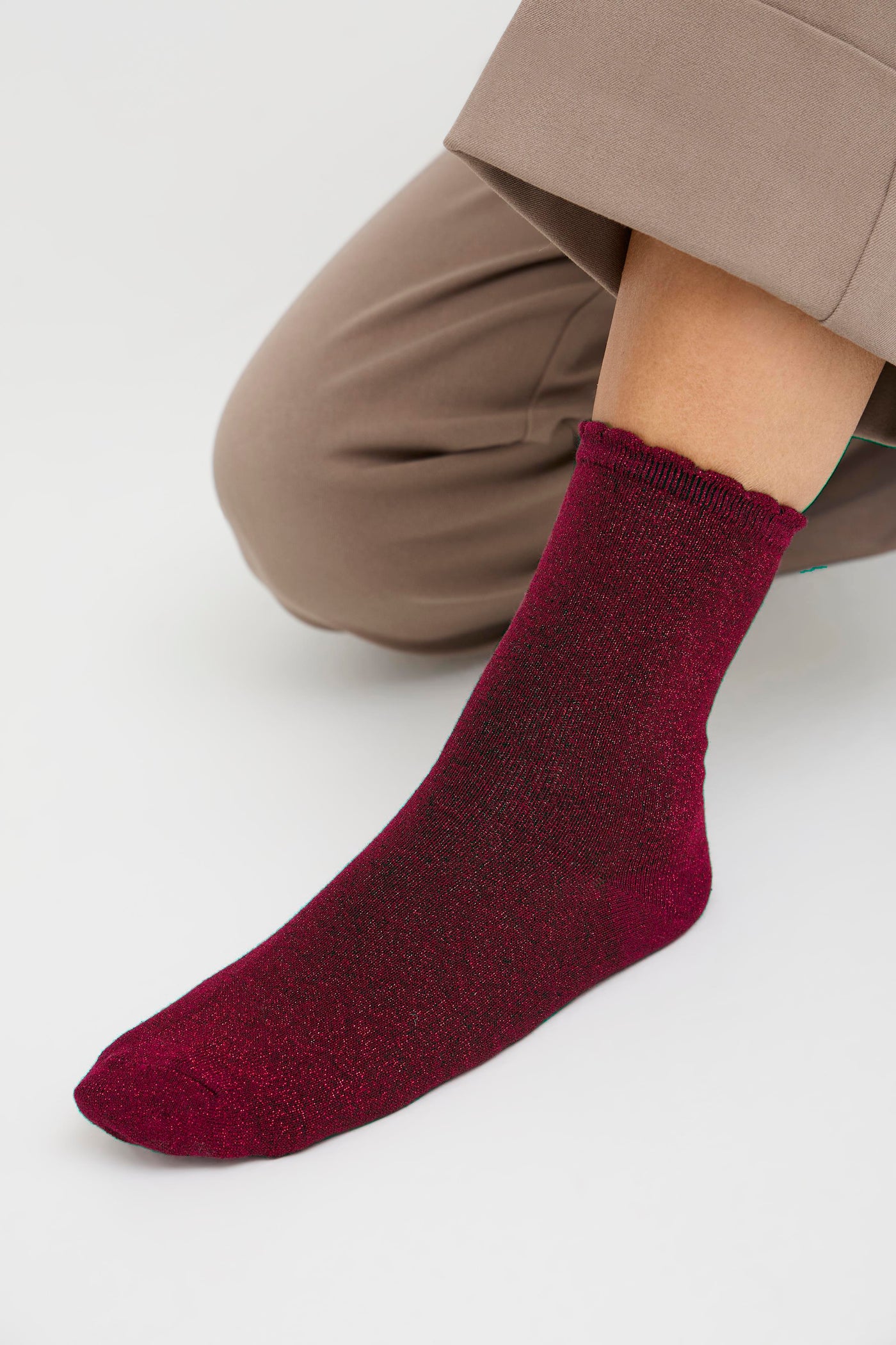 Byoung Port Lurex Socks