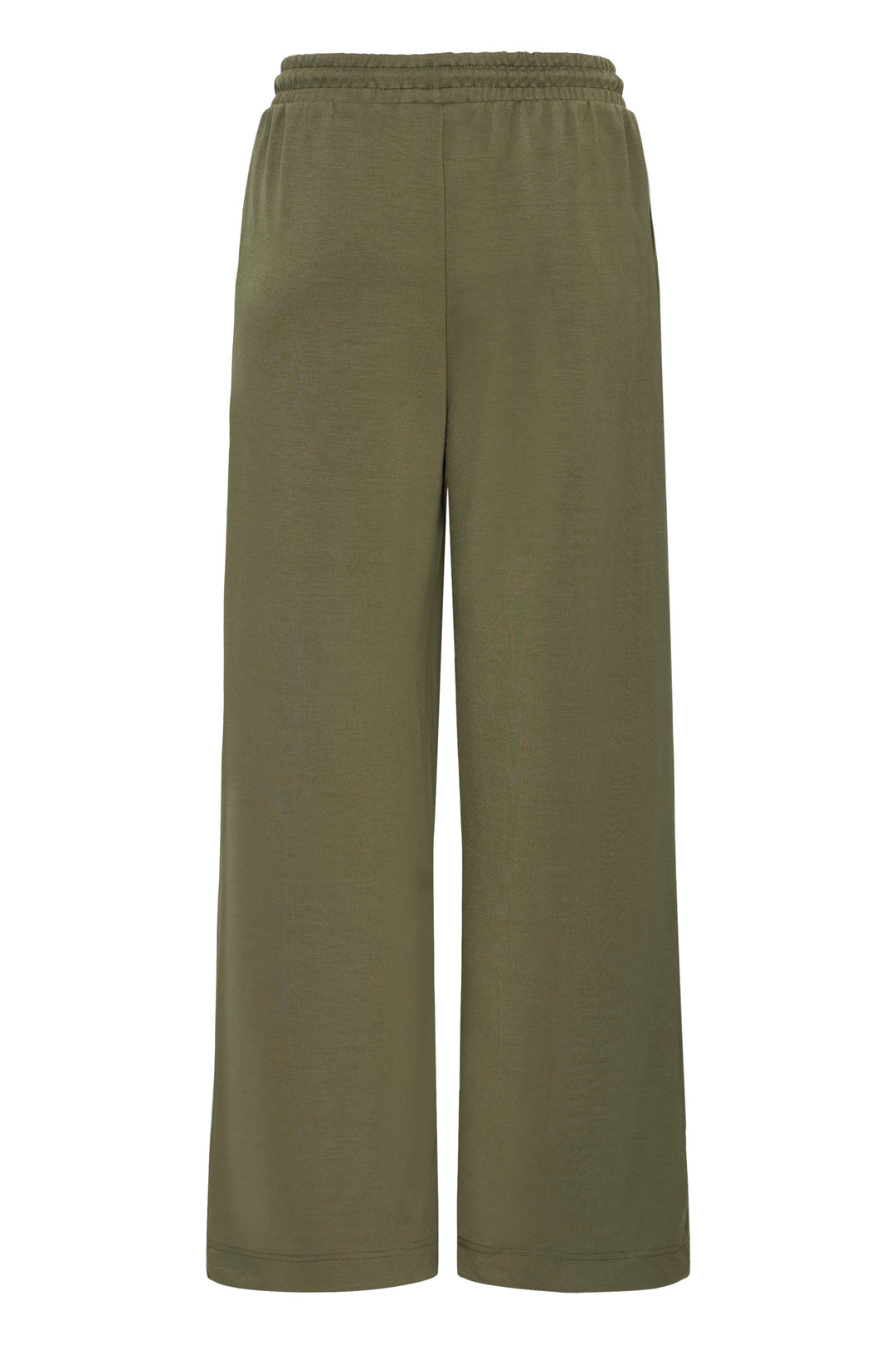 Byoung Khaki Wide Leg Joggers