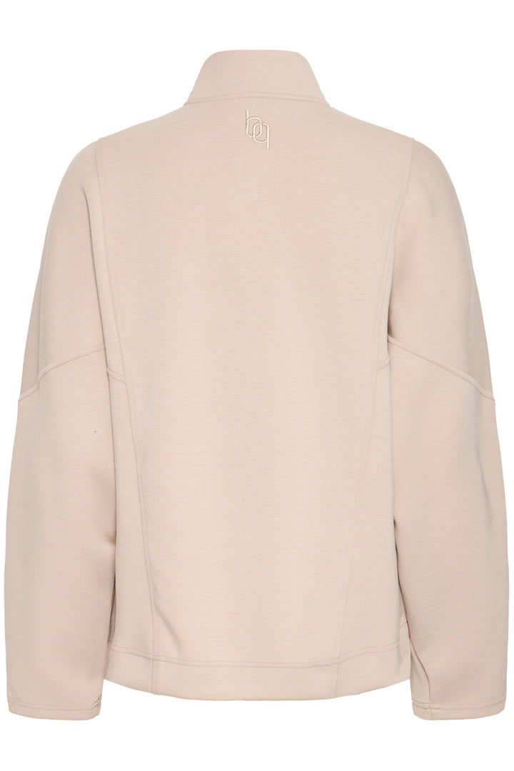Byoung Stone Zip Neck Sweatshirt