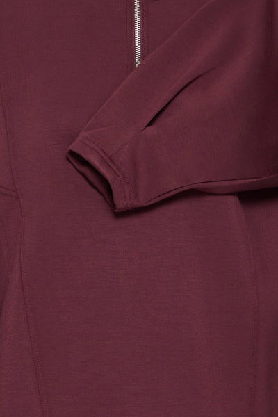 Byoung Port Zip Neck Sweatshirt