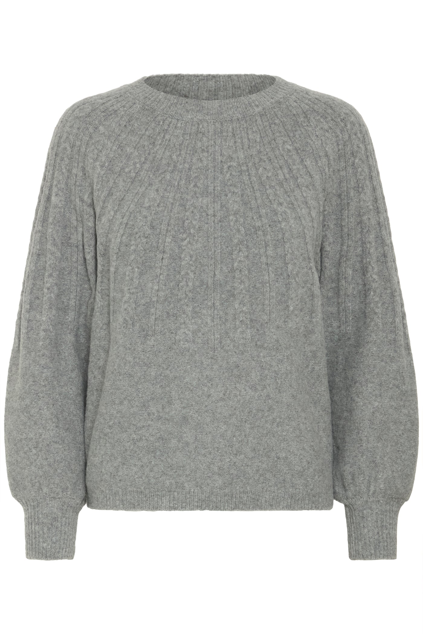 Byoung Grey Cable Magge Jumper