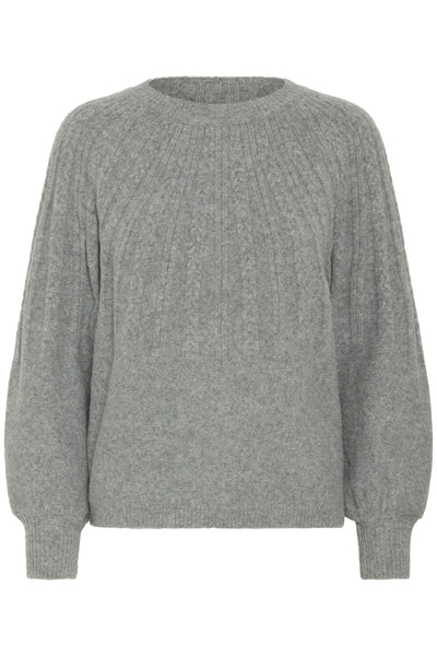 Byoung Grey Cable Magge Jumper