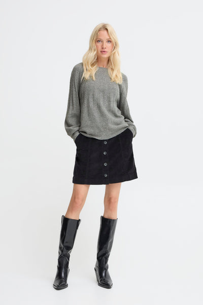 Byoung Grey Cable Magge Jumper