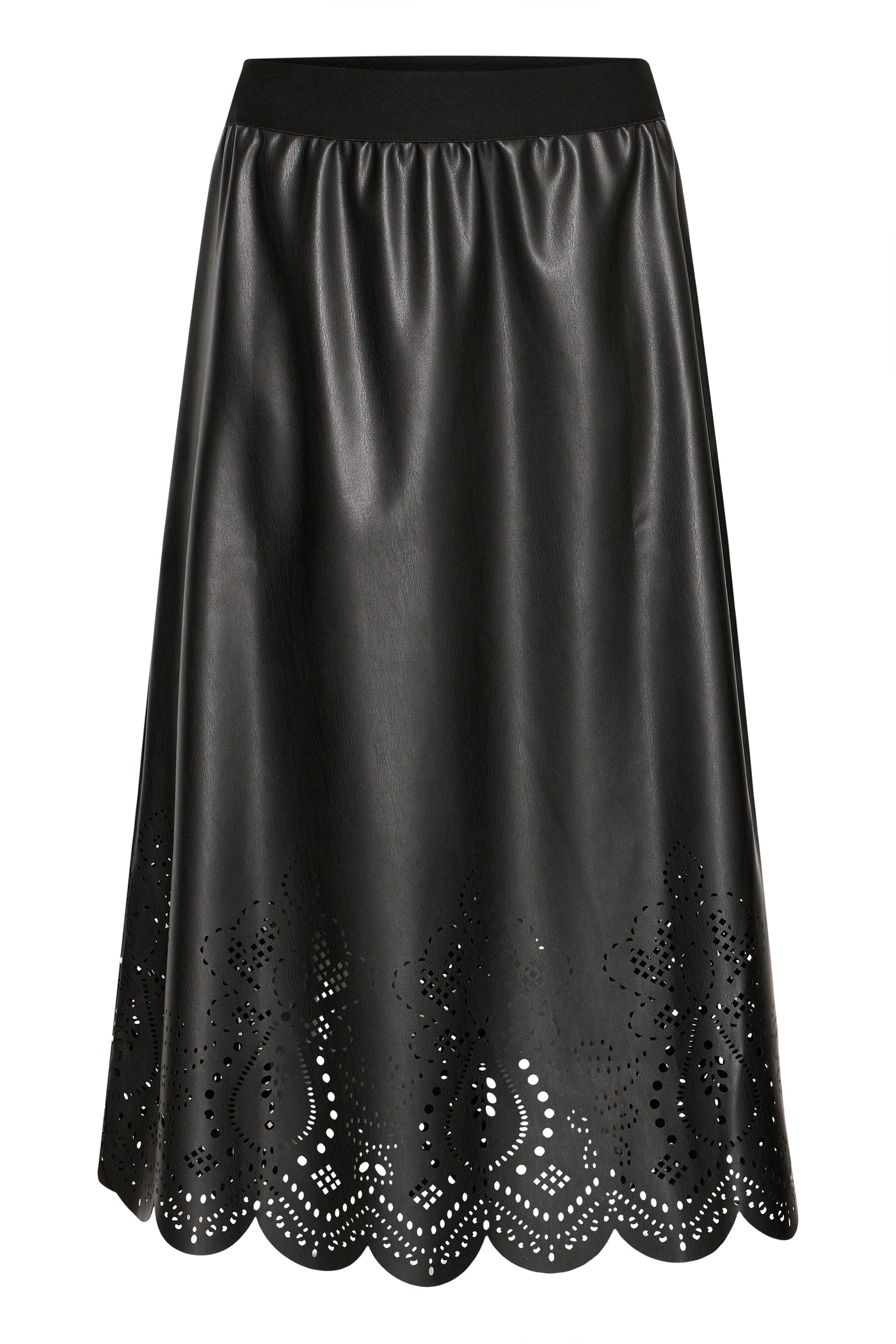 Byoung Black Laser Densio Skirt