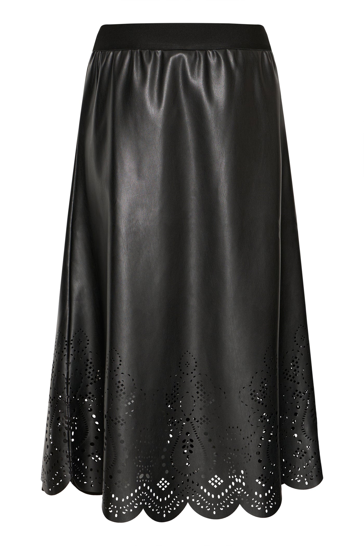 Byoung Black Laser Densio Skirt