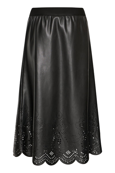 Byoung Black Laser Densio Skirt