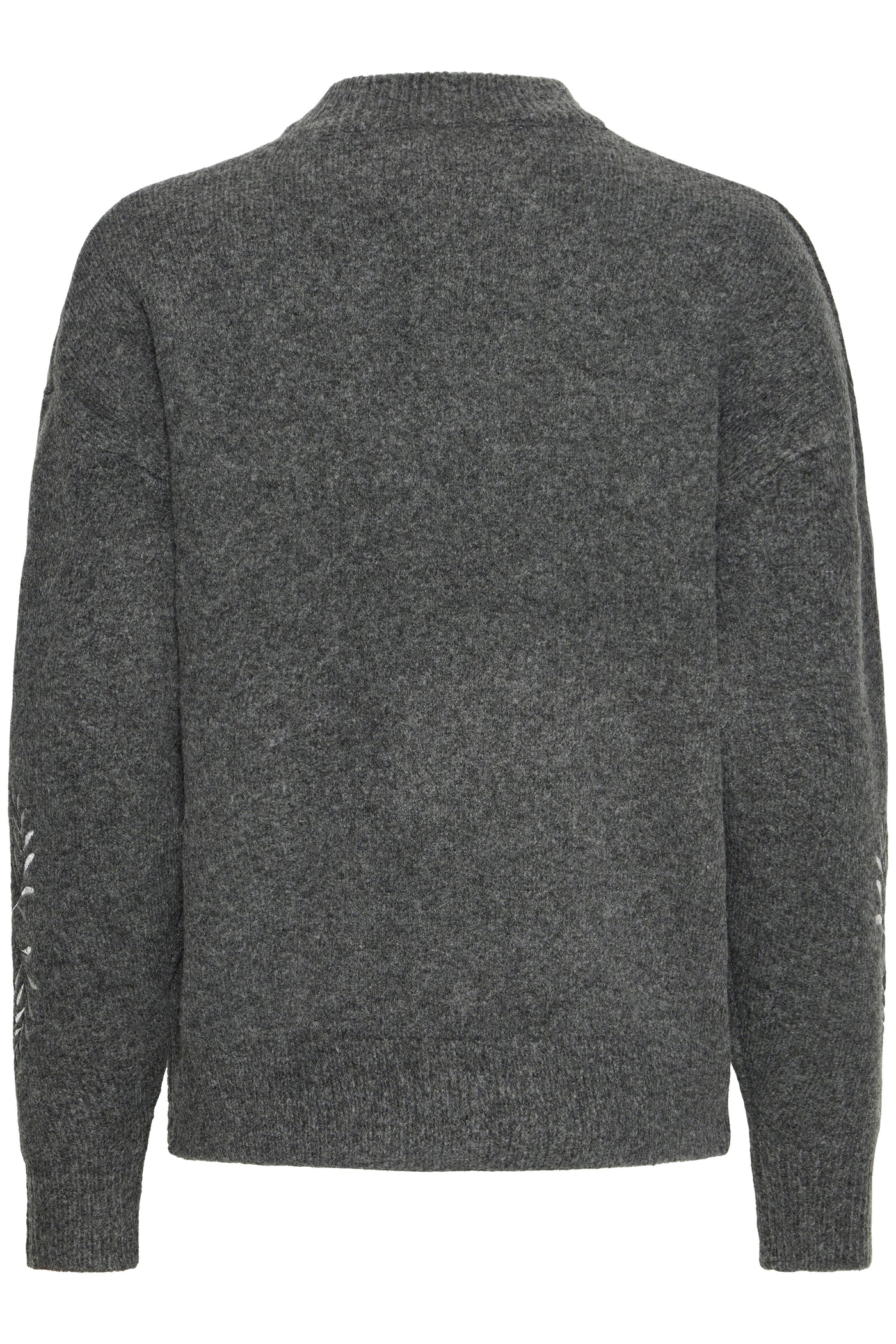 Byoung Grey Embroidered Jumper