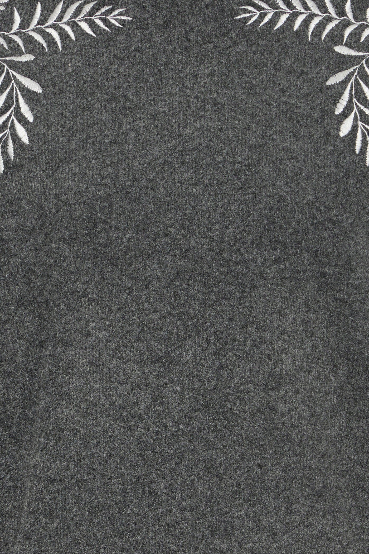 Byoung Grey Embroidered Jumper
