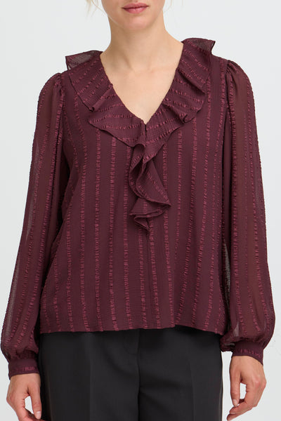 Byoung Port Fudge Hevina Blouse