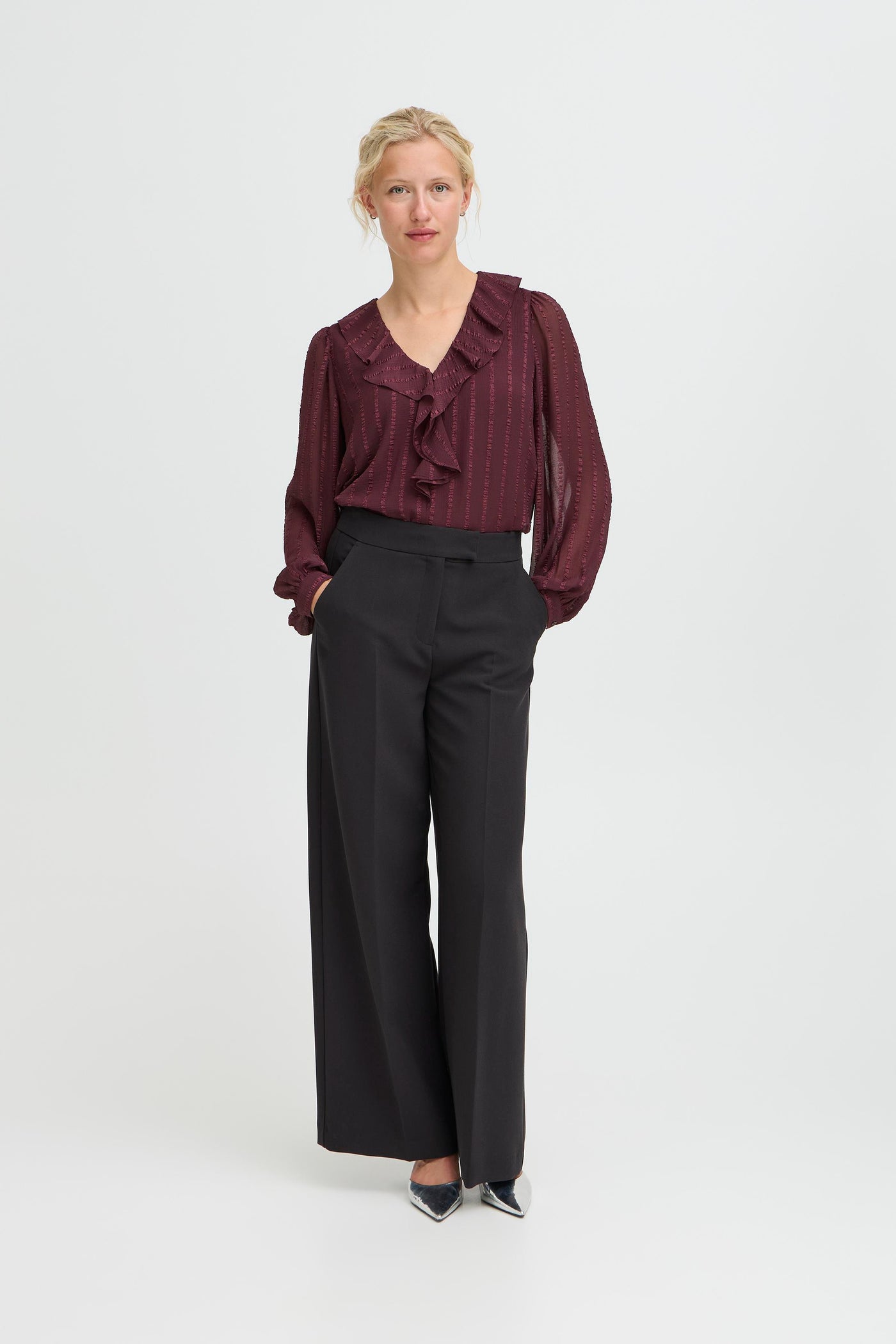 Byoung Port Fudge Hevina Blouse