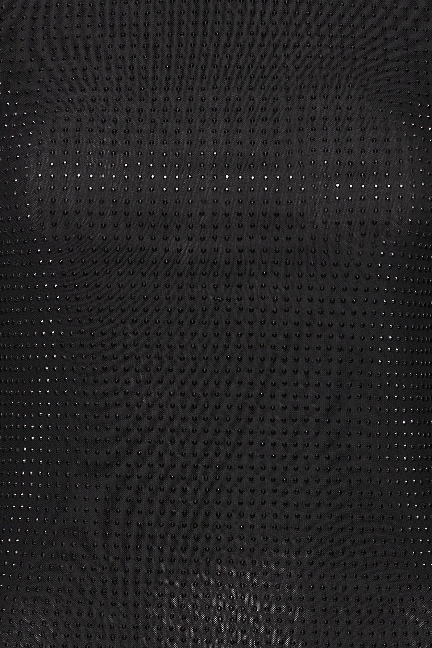 Byoung Black Gem Mesh Top