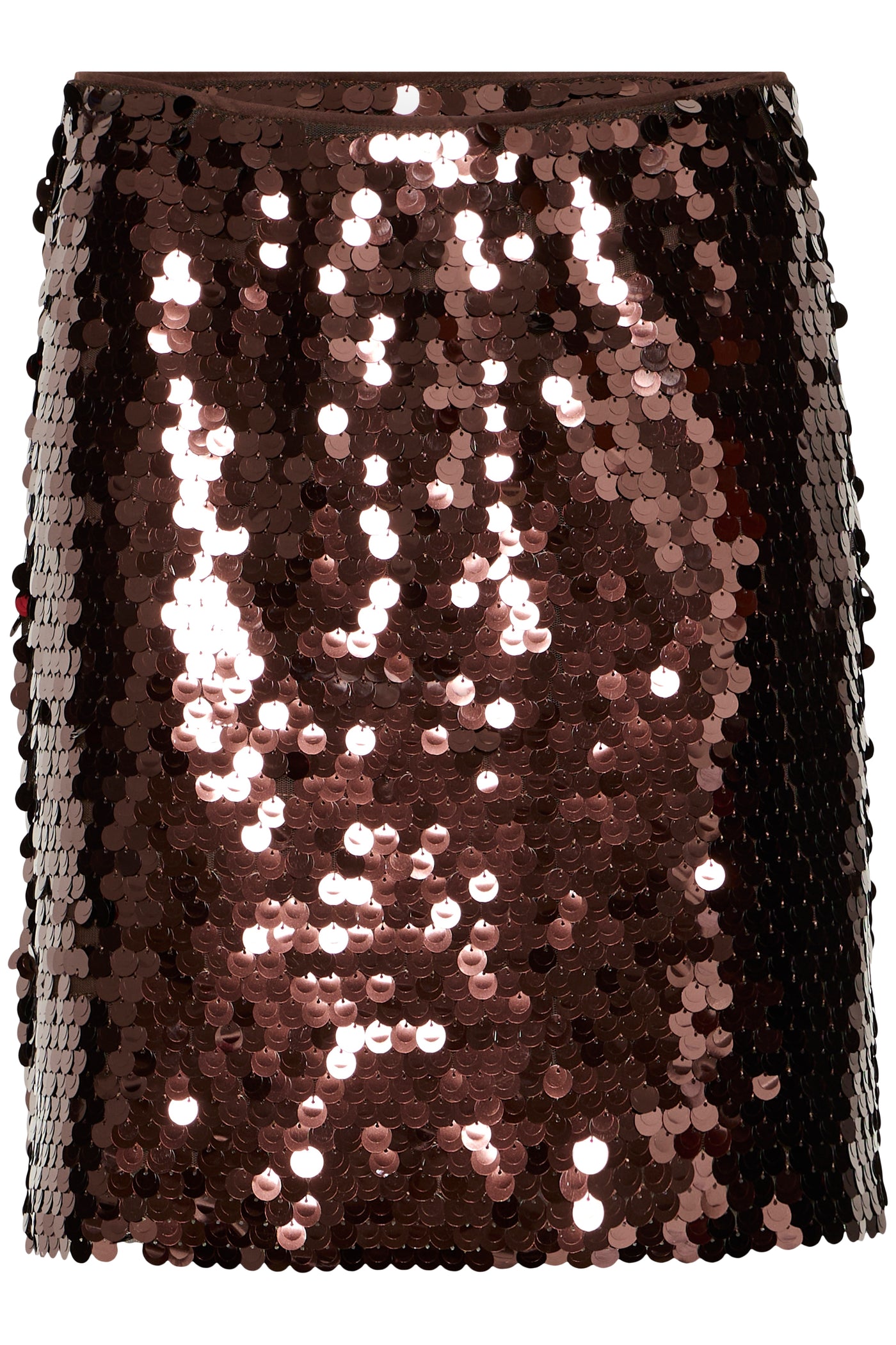 Byoung Chocolate Sequin Skirt