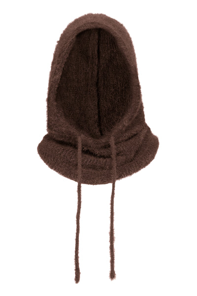 Byoung Chocolate Knit Hood