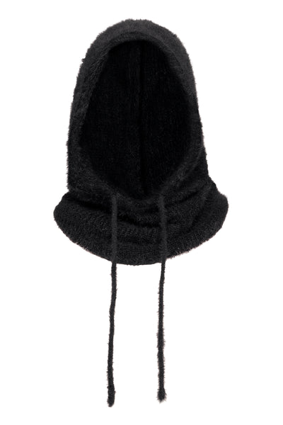 Byoung Black Knit Hood