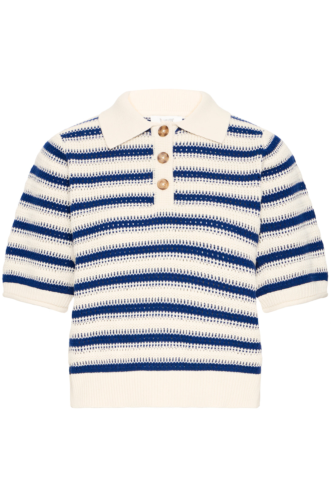 Byoung Stripe Mikala Polo Jumper