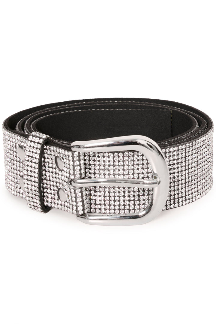 Byoung Silver Sparkle Villi Belt