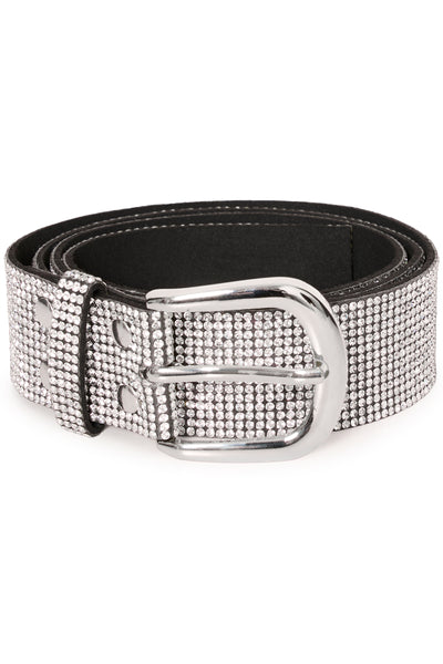 Byoung Silver Sparkle Villi Belt