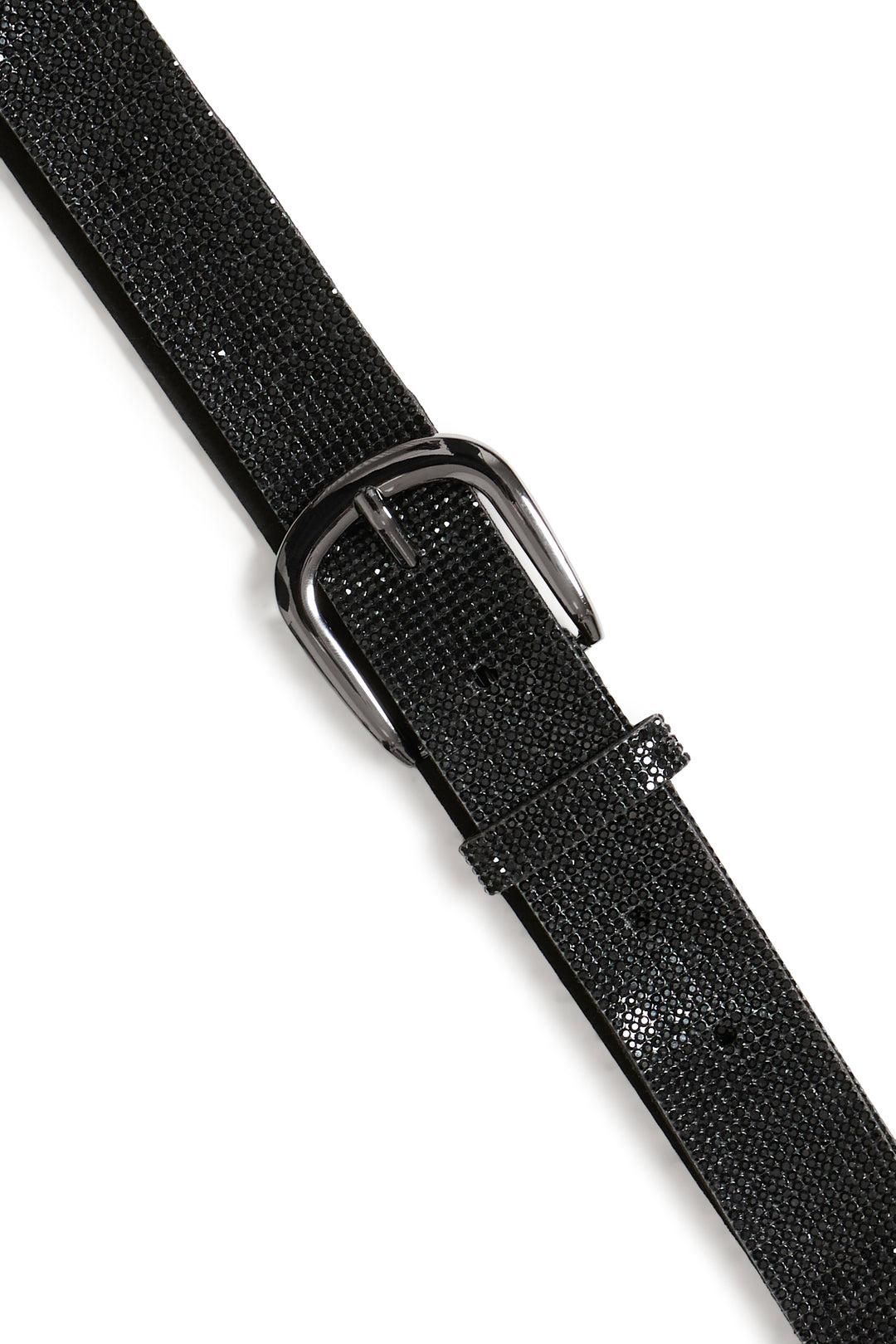 Byoung Black Sparkle Villi Belt