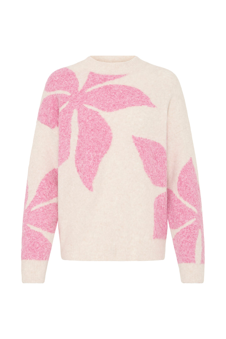Byoung Pink Flower Jumper