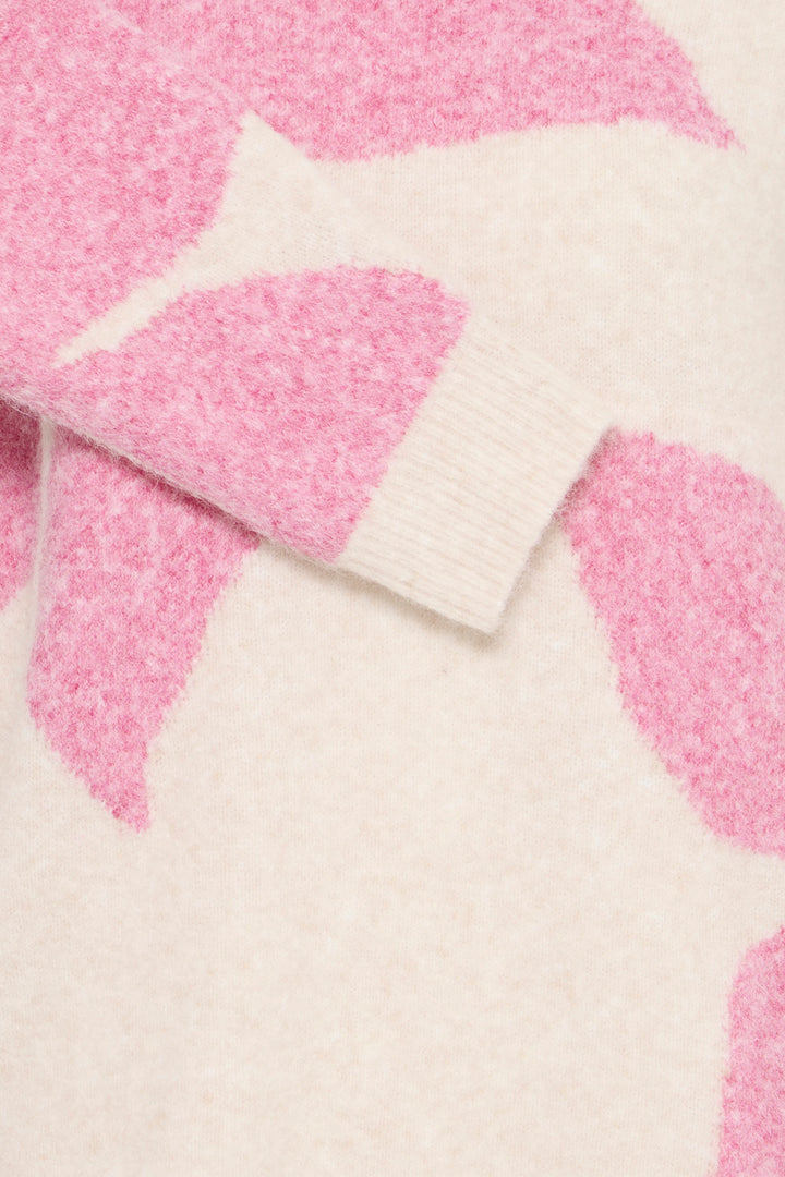 Byoung Pink Flower Jumper