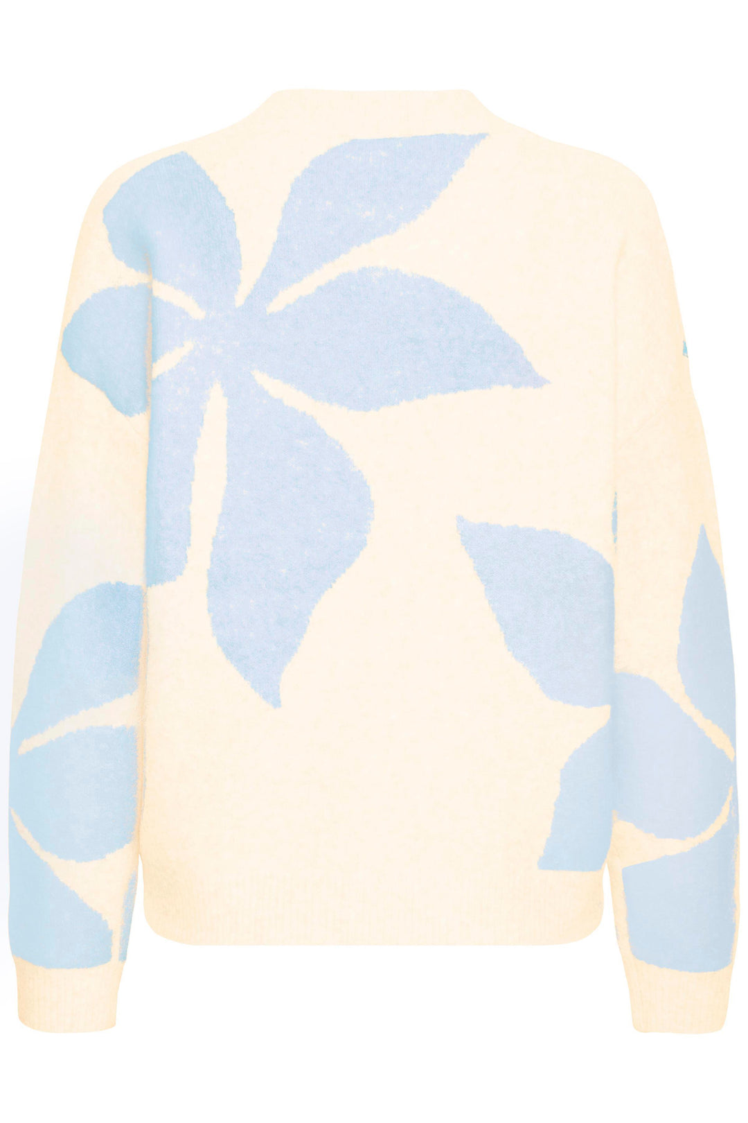 Byoung Pale Blue Flower Jumper