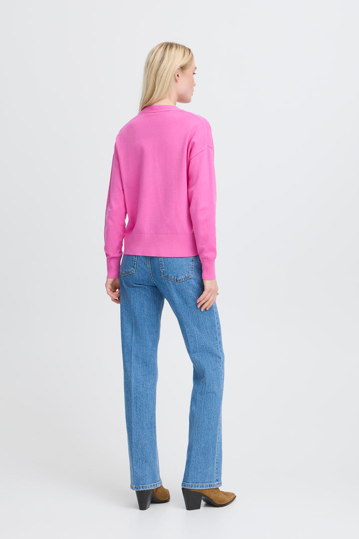 Byoung Pink Morla Cardigan