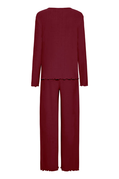 Byoung Wine Pointelle Pyjamas