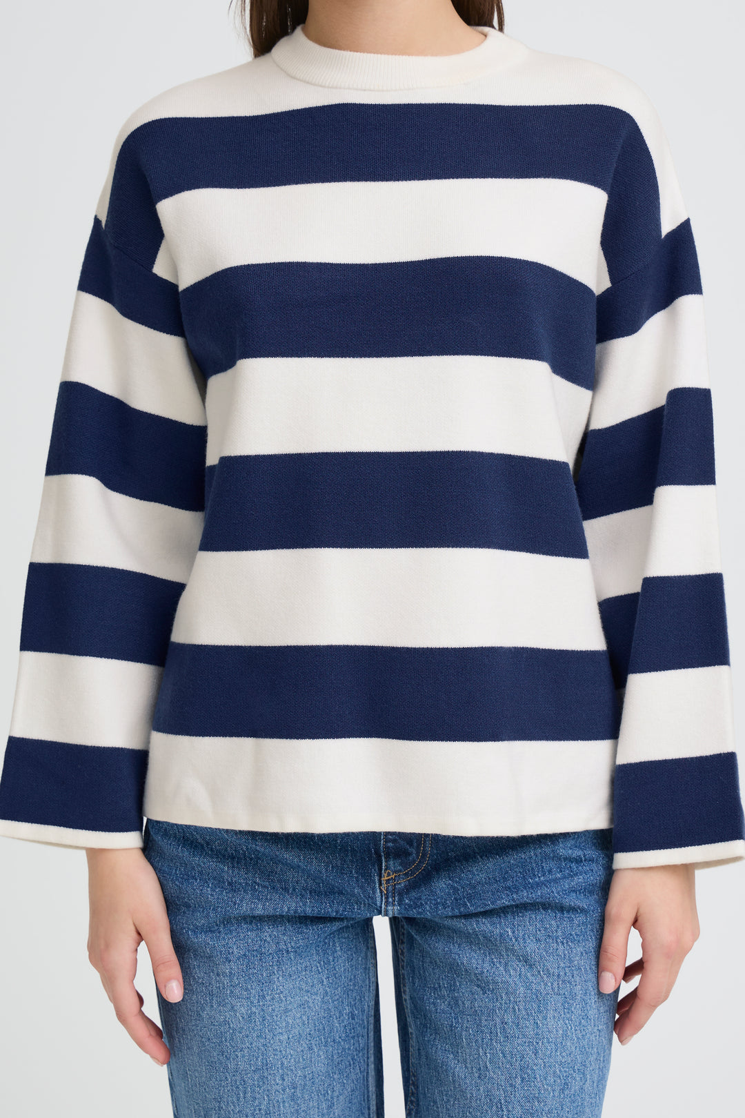 Byoung Navy Stripe Otari Jumper