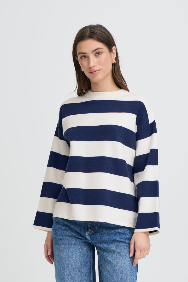 Byoung Navy Stripe Otari Jumper