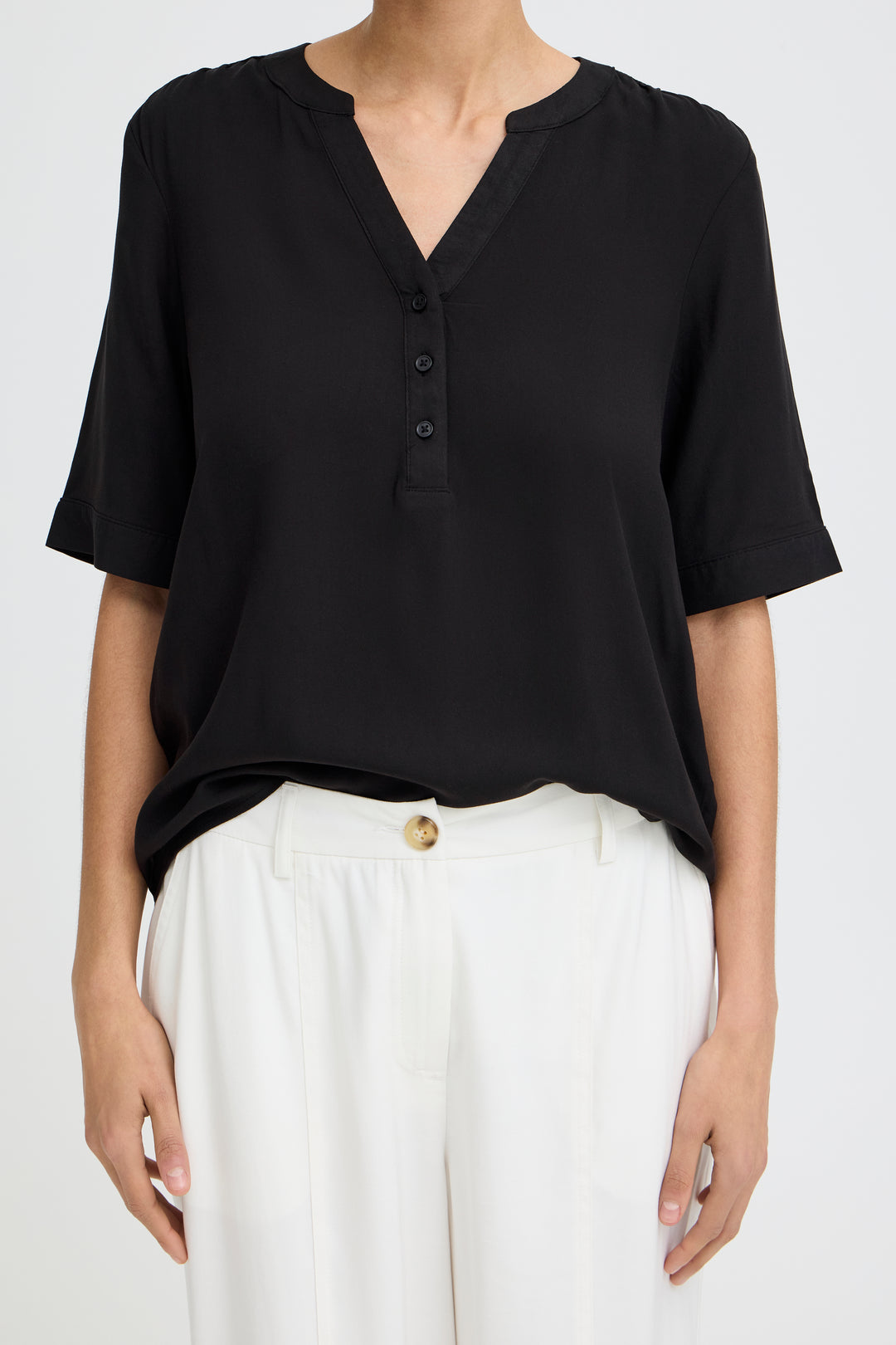Byoung Black Joella S/S Blouse