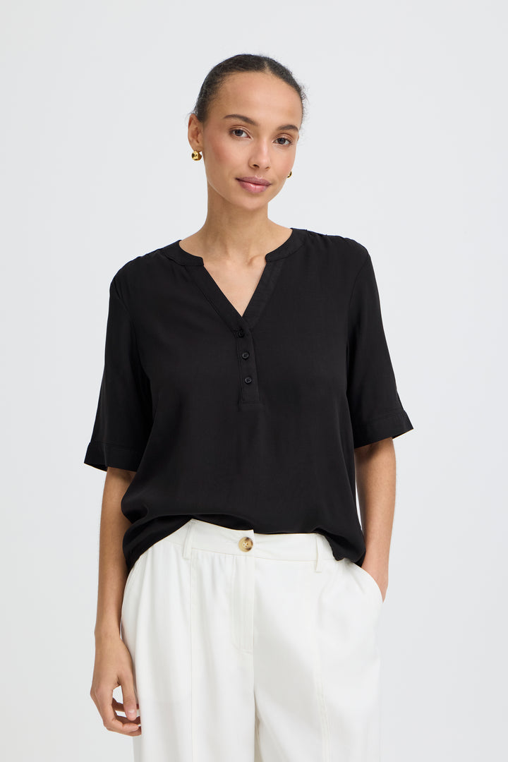 Byoung Black Joella S/S Blouse