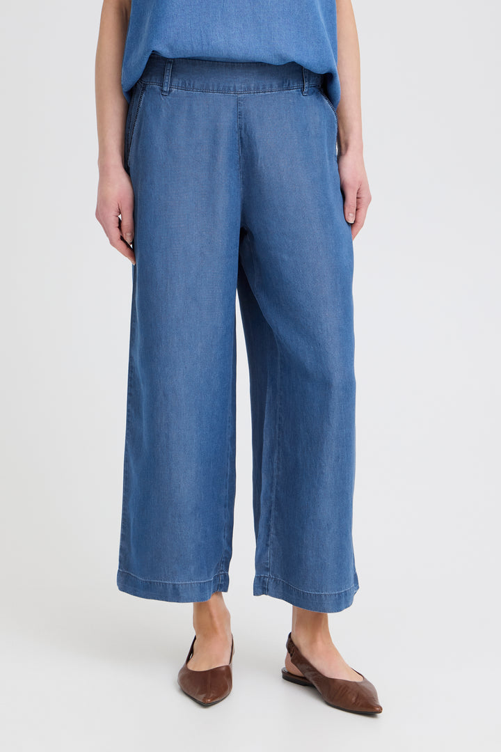 Byoung Mid Denim Kosmo Crop Pants