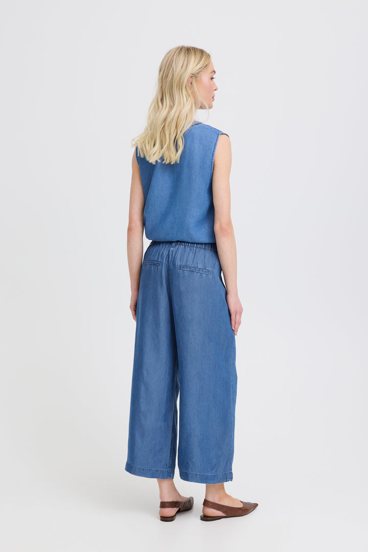 Byoung Mid Denim Kosmo Crop Pants