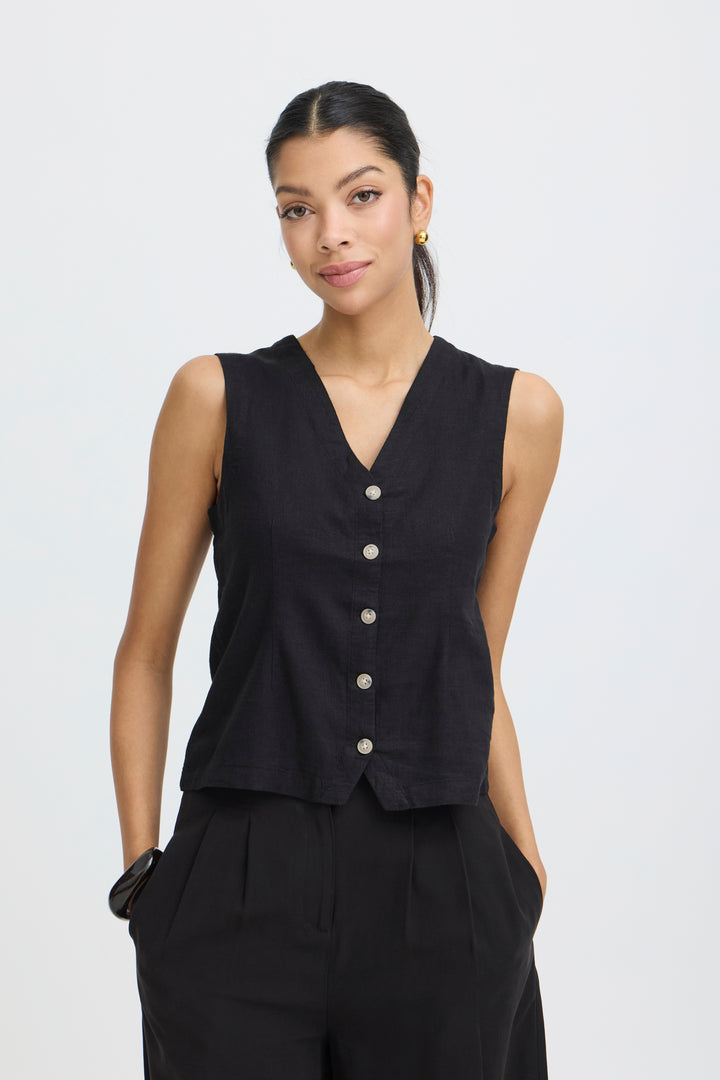 Byoung Black Falakka Waistcoat